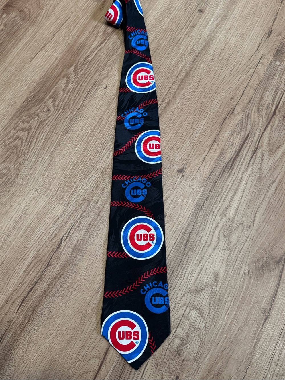 Chicago Cubs Men’s Tie MLB Baseball %100 silk
